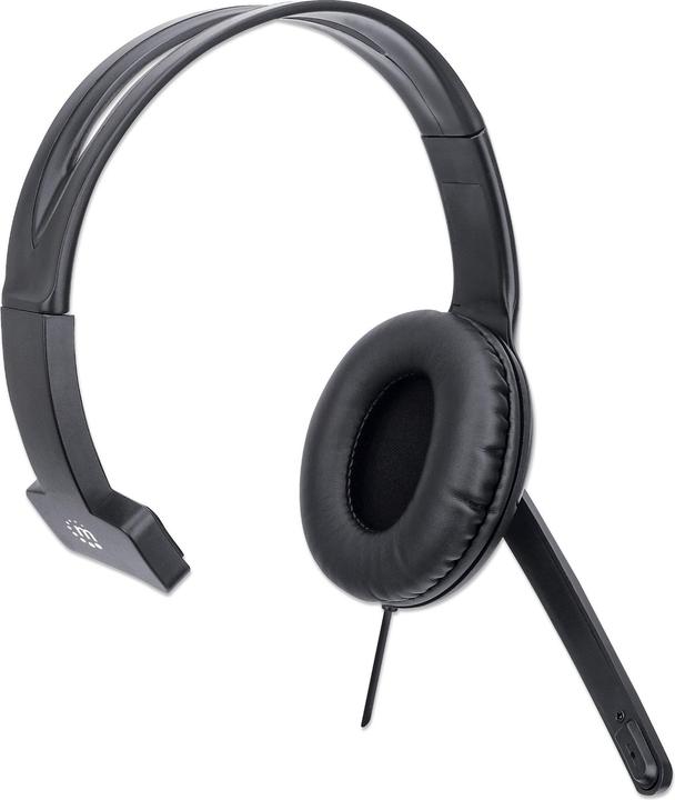 Immagine prodotto Manhattan Cuffie USB mono (Cablato, USB-A)