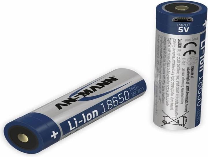 Produktbild Ansmann Li-Ion Akku 18650 (1 Stk., 18650, 3400 mAh)