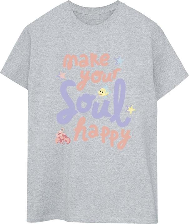 Immagine prodotto Disney The Little Mermaid Happy Maglietta Ampia Donna (S)