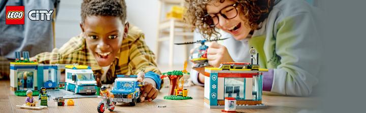 Immagine prodotto LEGO 60371 Sede del veicolo di soccorso (60371, LEGO City)