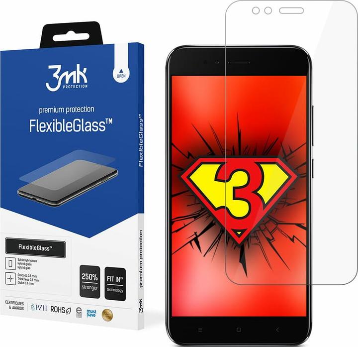 Image du produit 3MK FlexibleGlass édition spéciale do Xiaomi Mi A1 Global (1 pièce(s), Mi A1)