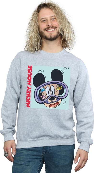Immagine prodotto Disney Mickey Mouse Under Water Felpa Uomo (3XL)