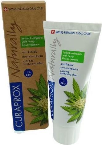 Image du produit Curaprox Dentifrice Naturally aux essences naturelles et 1% CBD