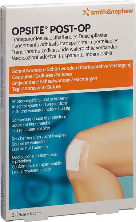 Actual product image Smith & nephew Post OP foil dressing 9.5x8.5cm sterile (5 x)