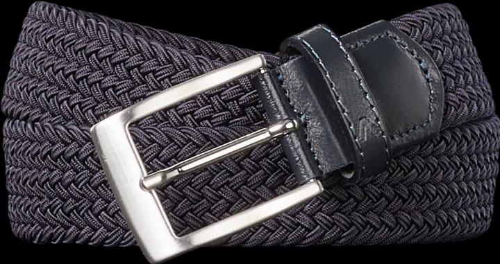 Produktbild Alberto Basic Braided Belt Navy (100)