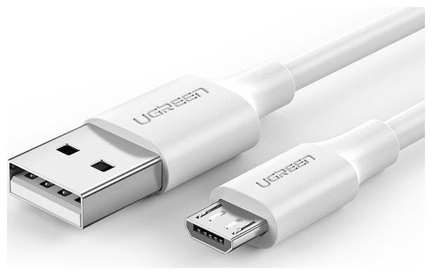 Produktbild Ugreen micro USB Cable QC 3.0 2.4A 2m (White) (2 m)