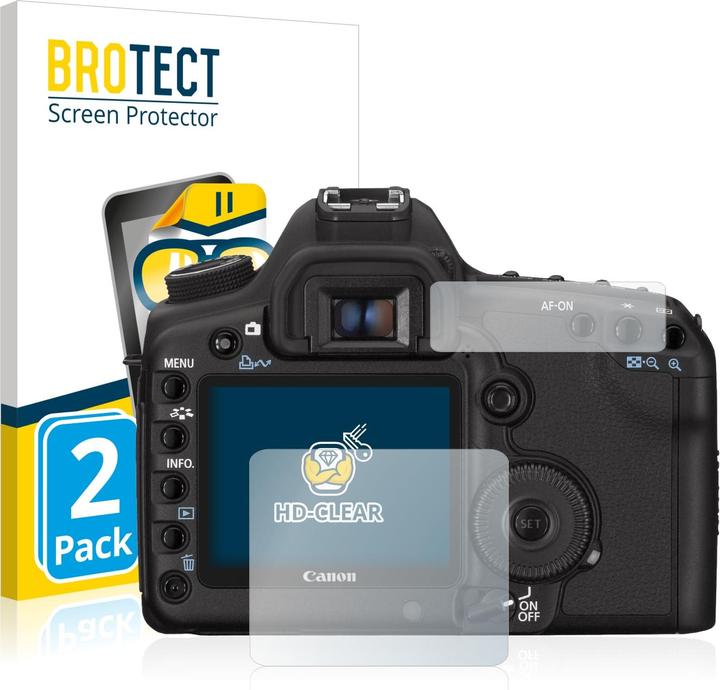 Produktbild BROTECT Schutzfolie Displayschutz Klar (Displayschutz, EOS 5D Mark II)