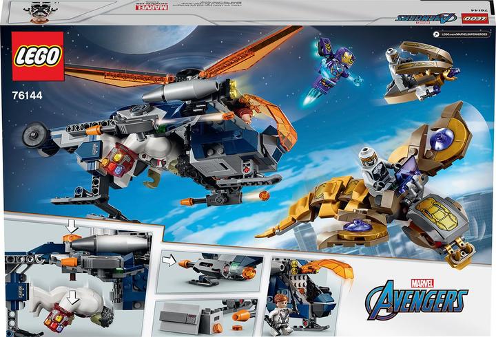 Produktbild LEGO Avengers Hulk Helikopter Rettung (76144, LEGO Marvel)