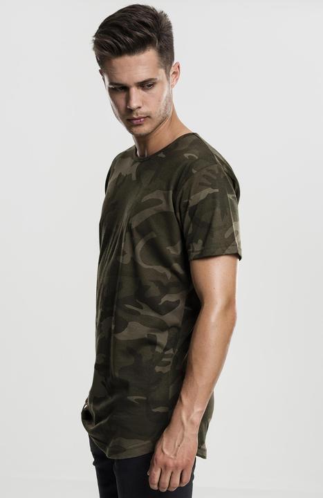 Actual product image Urban Classics Camo Shaped Long Tee (M)