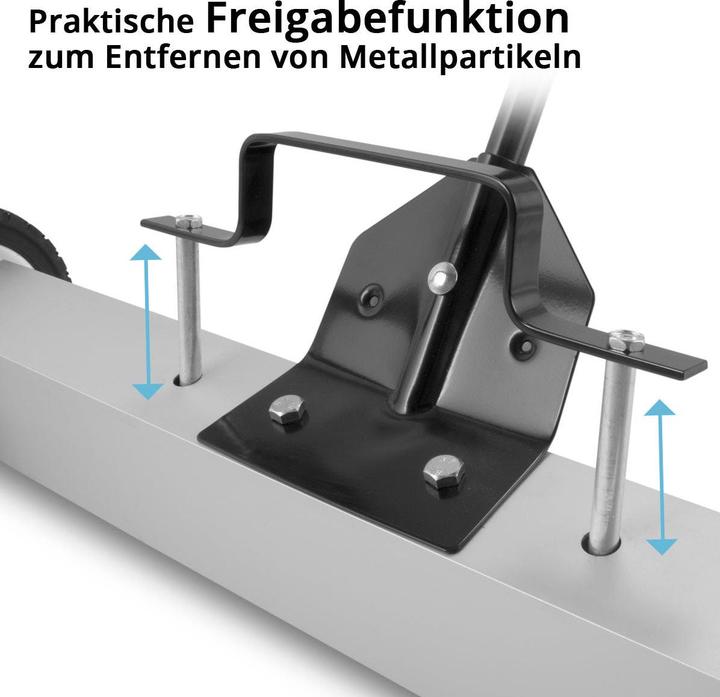 Produktbild Stahlwerk Magnet-Bodenkehrer MBK-18 ST mit 457 mm Breite 15 kg Fassungsvermögen