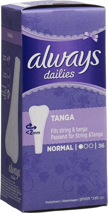 Produktbild Always Dailies Tanga (36 x, Slipeinlagen)