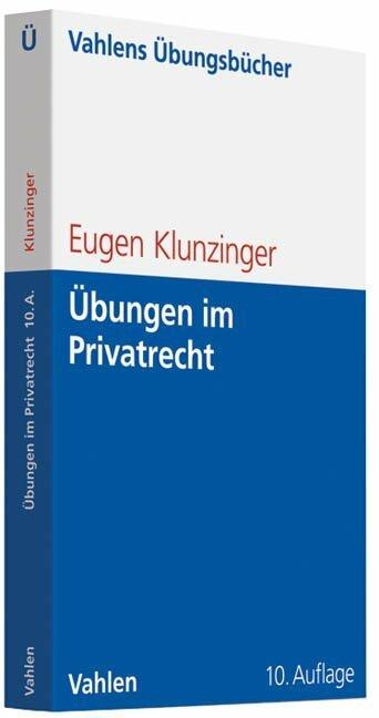 Actual product image Übungen im Privatrecht (German, Eugene Klunzinger, 2011)