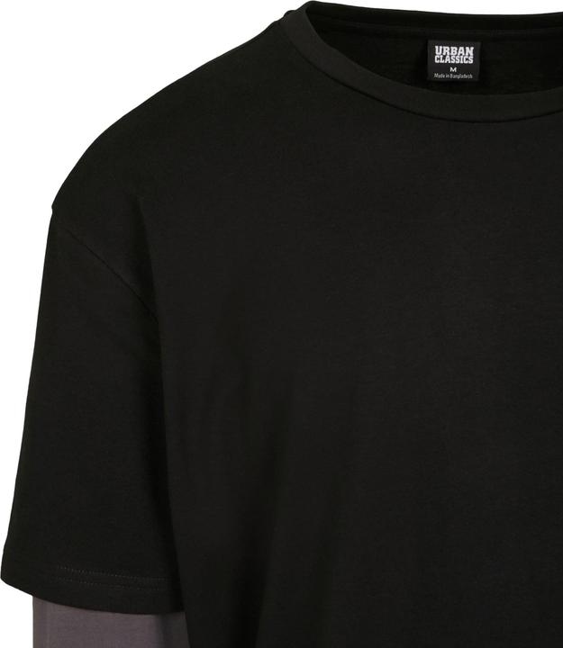 Actual product image Urban Classics Oversized Shaped Double Layer LS Tee (XL)