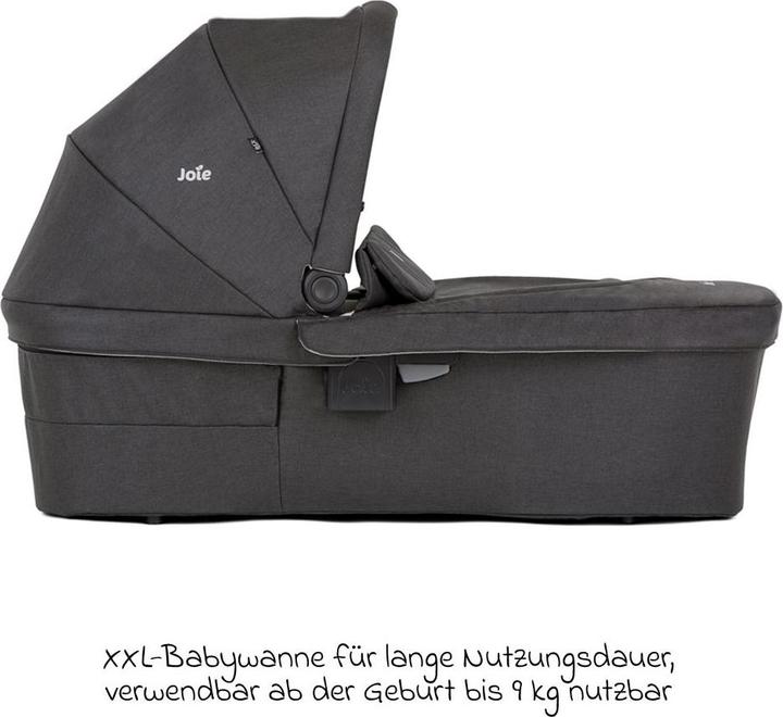 Image du produit Joie Nacelle Ramble XL de la naissance à 9 mois pour Versatrax, Rehausseurs de poussette