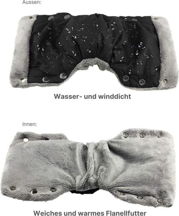 Image du produit Hermex Kinderwagen-Handschuhe Handwärmer Winterhandschuhe Handschutz Handmuff