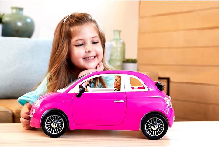 Image du produit Barbie Poupée et véhicule Fiat 500