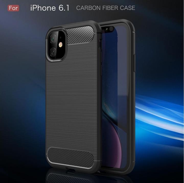 Actual product image Screenguard Carbon Brushed Case (Apple iPhone 11)