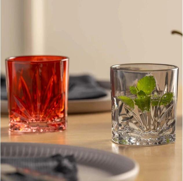 Produktbild Leonardo Whiskyglas Capri 220 ml, 4 Stück, Grau (2.20 dl, 4 x, Whiskygläser)
