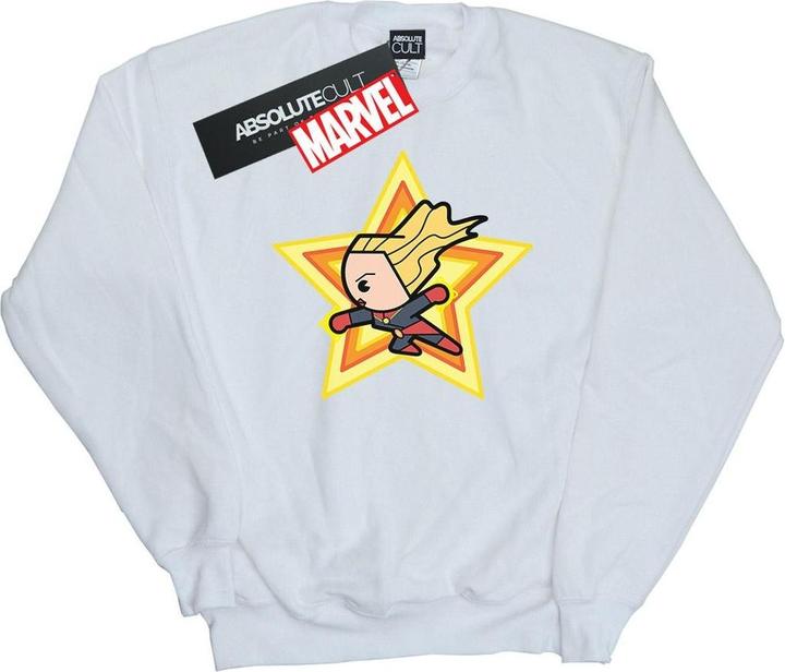 Produktbild Captain Marvel Sweatshirt Mädchen (128)