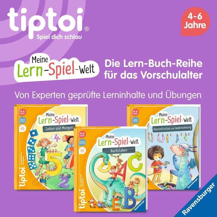 Image du produit tiptoi Meine Lern-Spiel-Welt: Uhr und Zeit (Allemand, Silke Voigt Silke Voigt, Heike Tober, 2024)