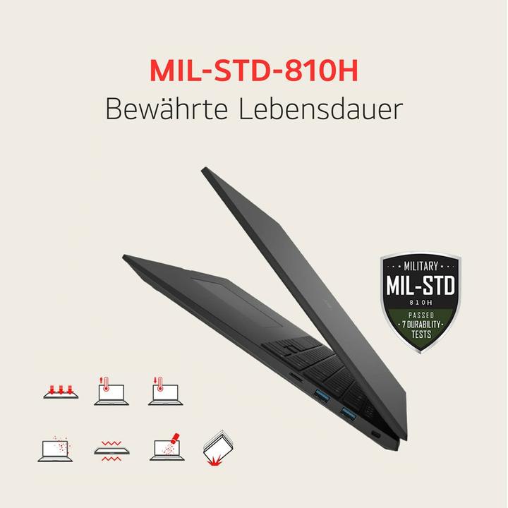 Actual product image LG gram 17" Core Ultra 7 155H 32GB/2TB SSD Win11 grey 17Z90S-G.AD7CG (17", Intel Core Ultra 7 155H, 32 GB, 2000 GB, DE)