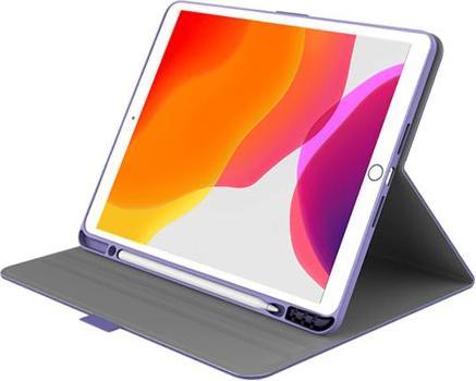 Produktbild Cygnett TekView Slim Case for iPad 10.2" (2019) devices with Apple Pencil holder - Lilac/Purple (iPad)
