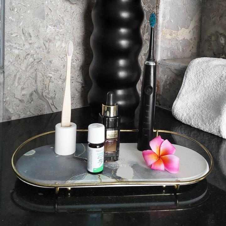 Produktbild Stonea Makea Gold Makeup Tray Neptune