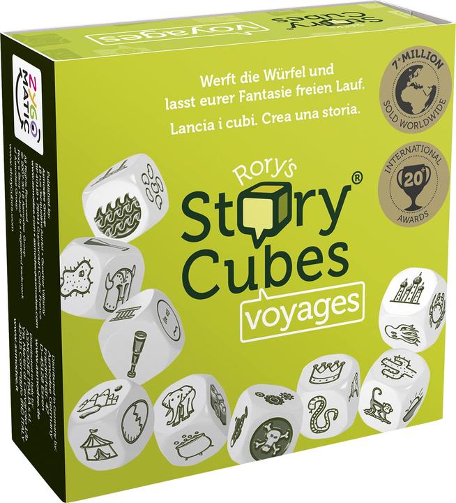 Rory's Story Cubes Story Cubes Voyages (Deutsch, Französisch, Italienisch)