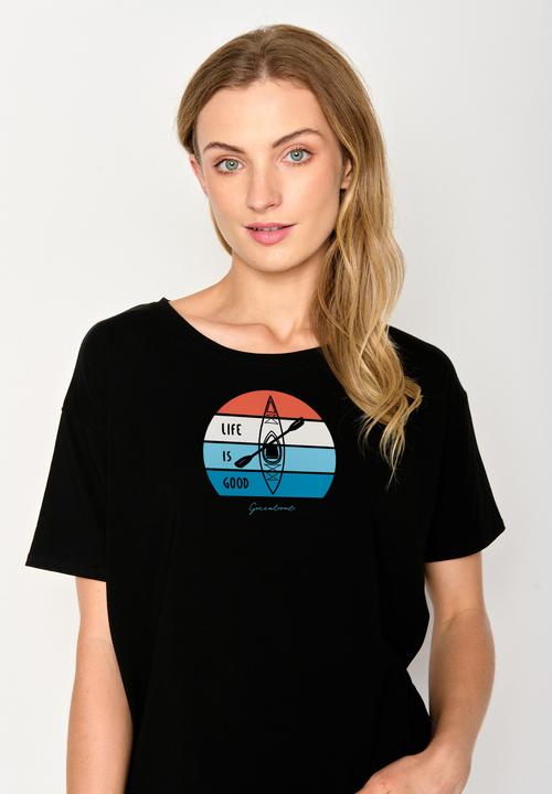 Actual product image Greenbomb Women's Nature Good Life Feel T-Shirt (XL)