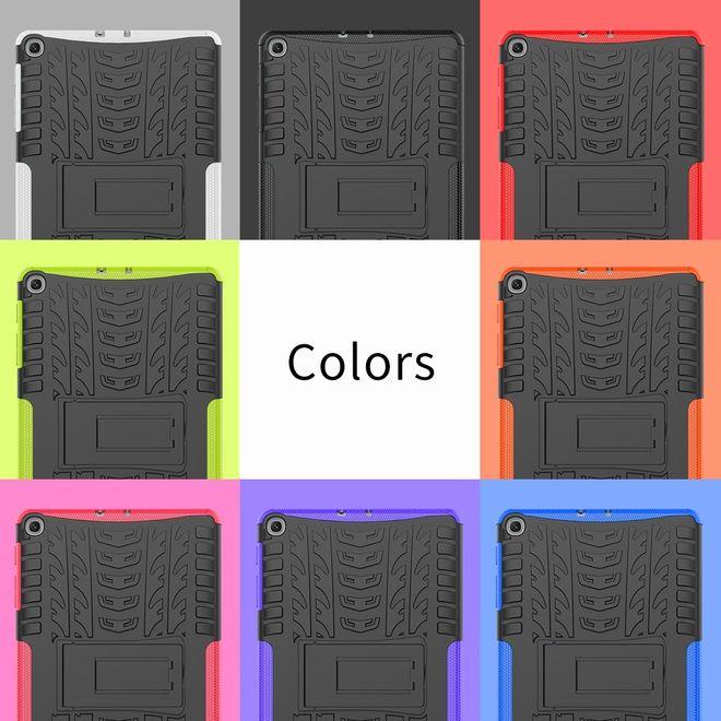 Actual product image MU Classic Rugged plastic cover with kickstand (Galaxy Tab A 10.1 (2019))