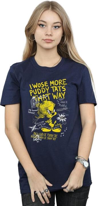 Image du produit Looney Tunes - T-shirt TWEETY PIE MORE PUDDY TATS - Femme (XXL)