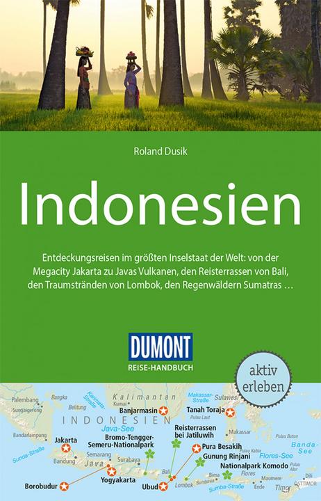 Actual product image Reise-Handbuch Reiseführer Indonesien (German, Roland Music, 2022)