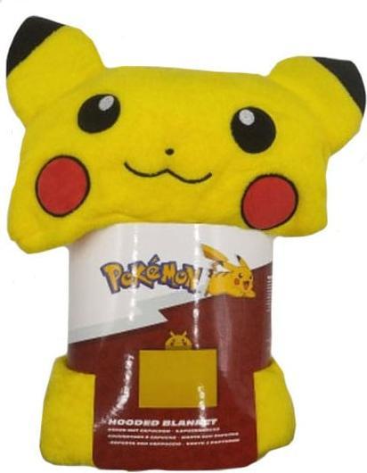 Actual product image Halantex Pokémon Coral Hooded Blanket Pikachu 120 x 150 cm (120 x 150 cm)