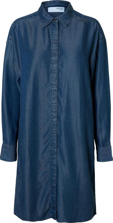 Selected Femme Chambray Blusenkleid