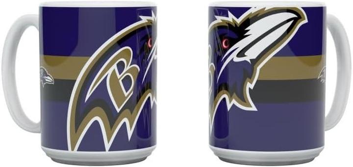 Immagine prodotto NFL Tazza Baltimore Ravens "Triple Logo" 450ml (450 ml)