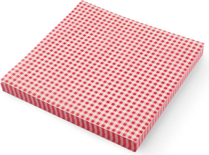Actual product image Hendi Wrapping paper grease resistant chequered pattern (500 Piece)