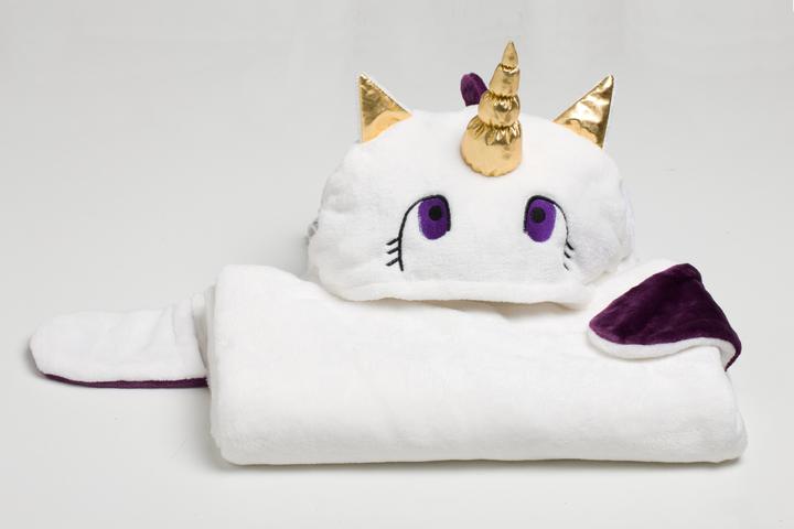 Produktbild Kanguru Kuscheldecke Einhorn (100 x 130 cm)