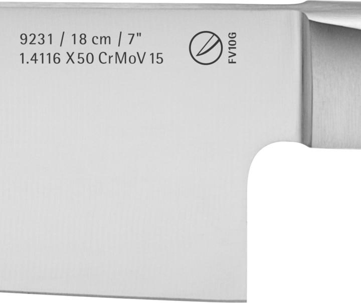 Produktbild WMF Santokumesser SPITZENKLASSE PLUS Schwarz (18 cm)