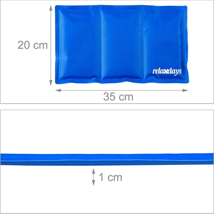 Actual product image Relaxdays Dog Cooling Mat, Blue (Dog)