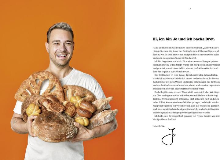 Actual product image Wake & Bake (German, Jo Semola, 2023)