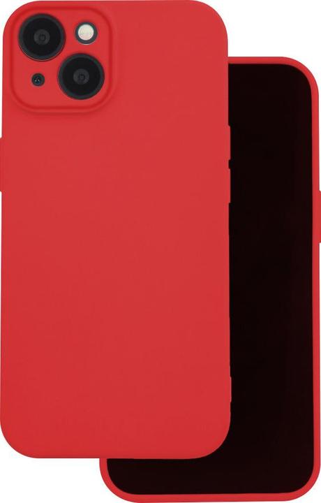 Actual product image OEM Silicon case for Xiaomi Redmi 13c red (Xiaomi Poco C65, Xiaomi Redmi 13C)