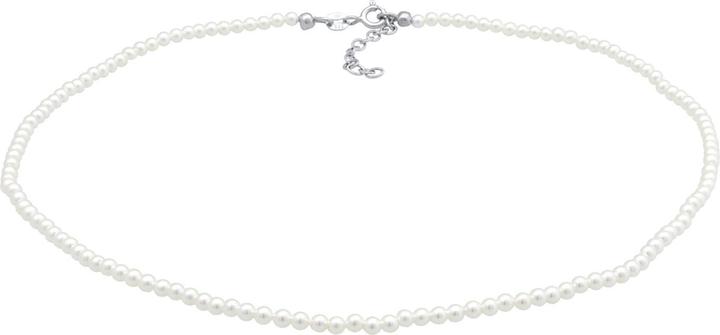 Actual product image Elli Necklace Choker Shell Core Beads 925 Silver (925 sterling silver, Plastic, Shell beads, No pearl, 36 cm)
