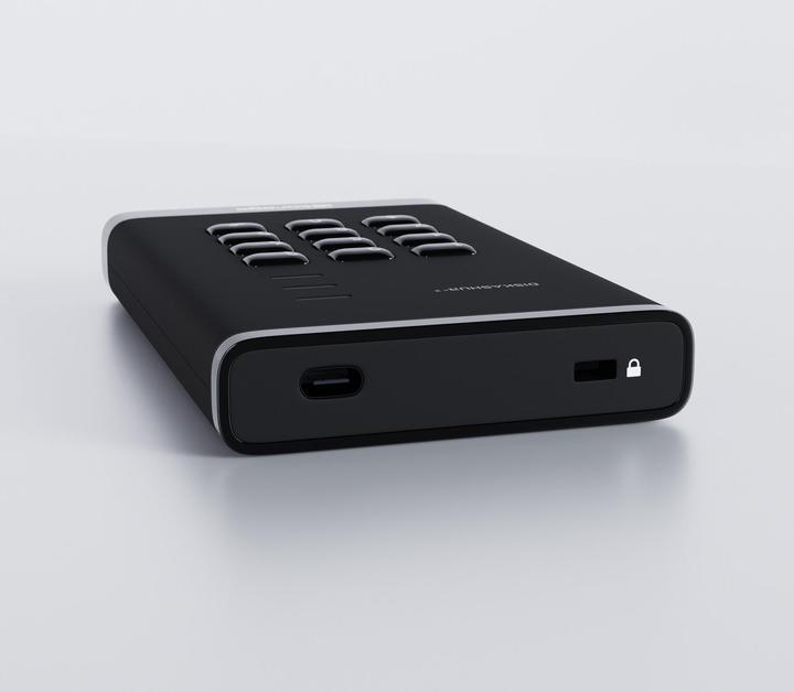 Produktbild iStorage diskAshur3 SSD 4TB - Black (4000 GB)