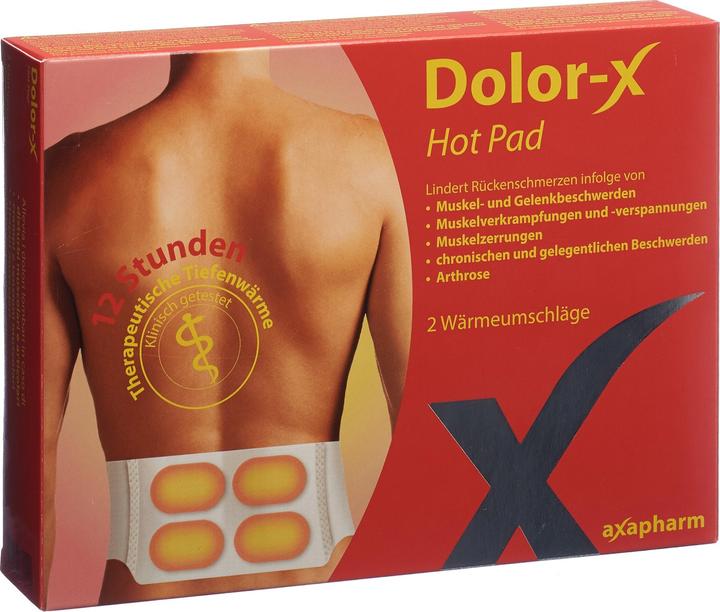 Dolor-X HOT Pad Wärmeumschläge (2 x, 1500 ml, 272 g)