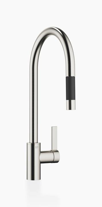 Actual product image Dornbracht Kitchen - Tara Ultra single lever faucet pull-down with shower function, projection 240mm