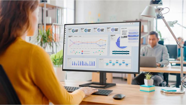 Actual product image Philips MMD 27E1N1900AE/00 IPS Monitor,,, Speakers, height adjustable, 2x HDMI, USB Hub, 2x USB 3.2, PD (3840 x 2160 Pixels, 27")
