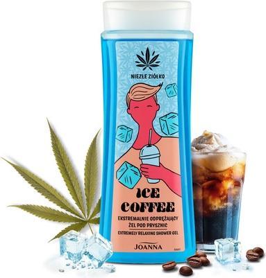Actual product image Joanna Extremely Refreshing Shower Gel Moisturizing Shower Gel Aromatic Ice Coffee Scent Gentle on S (300 ml)