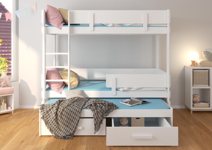 Image du produit ADRK Furniture Tripler les lits superposés ETAPO 200x90 (200cm x 90cm)