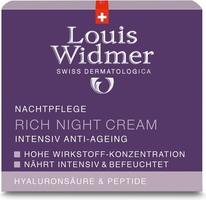 Image du produit Louis Widmer Crème de nuit riche et parfumée (50 ml, Crème de nuit)