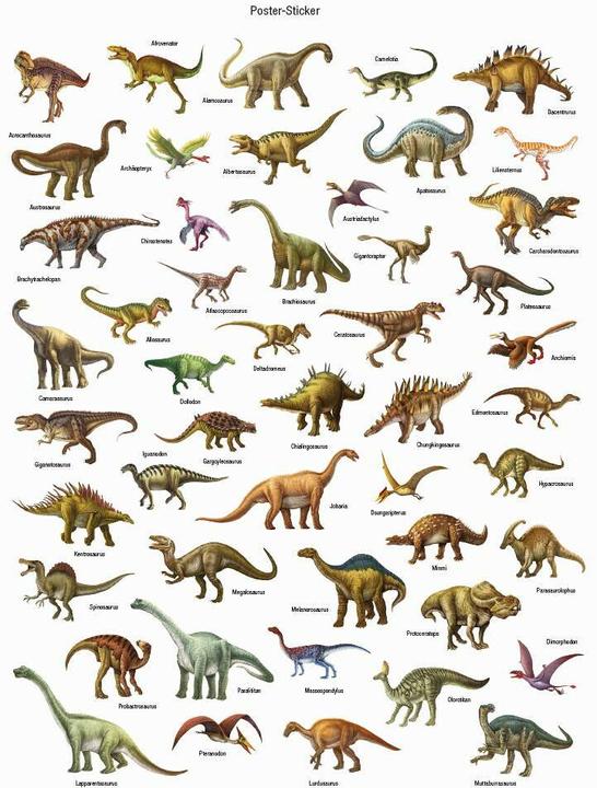 Image du produit Panini Glow-in-the-Dark Dinosaurier: Mein grosser Stickeratlas